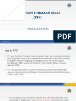 Penelitian Tindakan Kelas (PTK) : Meidi Saputra, M.PD