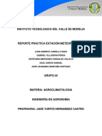 Reporte Practica Estacion Meteorologica