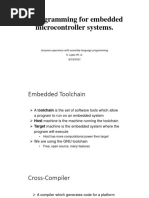 4.1 C Programming For Embedded