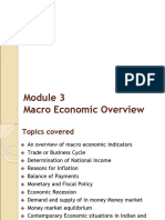 Macro Economic Overview