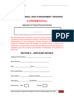 Amwal Investments Limited CIS Application For Project Finance 2023