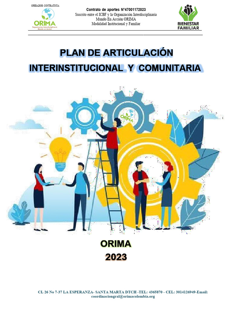 Plan de Articulación Interinstitucional 2023 | PDF | Jurisprudencia ...