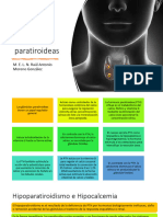 Tratamiento Nutricio en Enfermedades de Glandulas Paratiroideas y Osteoporosis