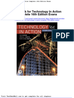 Test Bank For Technology in Action Complete 16th Edition Evans