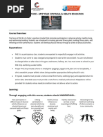 2021-22 MYP Course Outline - PHE 8