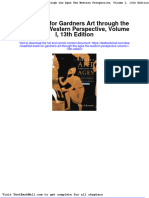 Test Bank For Gardners Art Through The Ages The Western Perspective Volume I 13th Edition