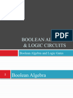 Chapter 3 Boolean Algebra and Logic Circuits
