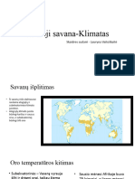 Sausoji Savana-Klimatas