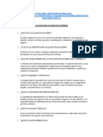 20 Preguntas Analisis de Estados Fiancieros