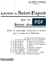 Les Dons Du Saint-Esprit Dans Les Saints Dominicains, FR Ambroise Gardeil OP