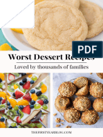 Worst Dessert Recipes: Loved by Thousands of Families