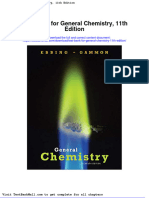 Test Bank for General Chemistry 11th Edition