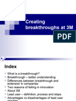 Creating Breakthrough at 3M