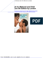 Test Bank For Maternal and Child Nursing Care 5th Edition by London