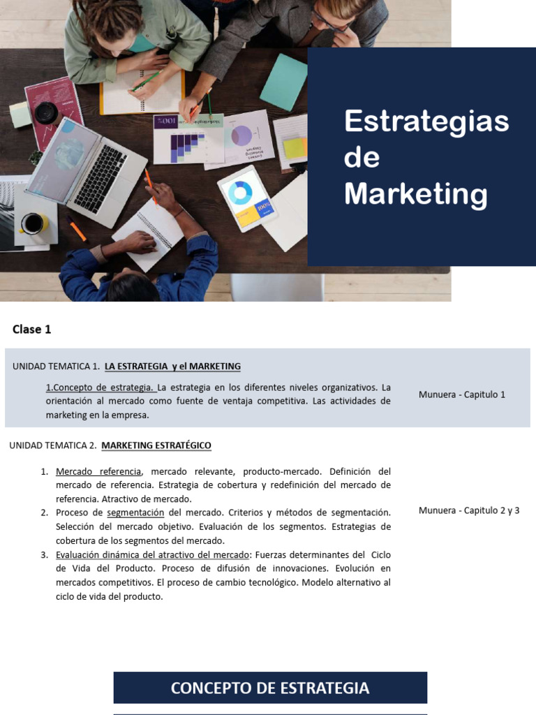 2023 Clase 1 Estrategias de MKT | PDF | Marketing | Mercado (economía)