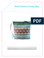 Diversified Pastel Tapestry Crochet Bag