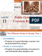 Public Goods and Comman Resources