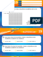 Rapidinhas - Matemática - Anos Iniciais - Lista 19