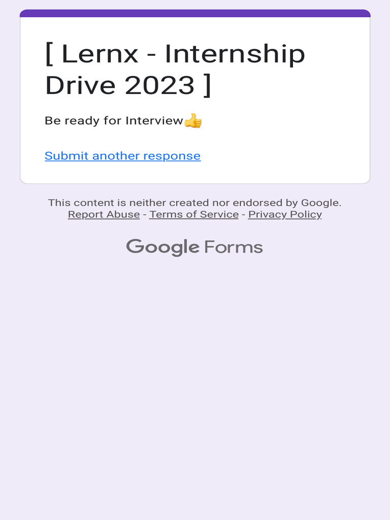 Lernx Internship Drive 2023 Guide | PDF | Career & Growth