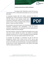 O Saldo Da Balança Comercial Foi de US$ 21,38 Bilhões