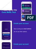 Core Skills - Step-by-Step Test Walkthrough