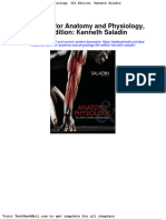 Test Bank For Anatomy and Physiology 6th Edition Kenneth Saladin