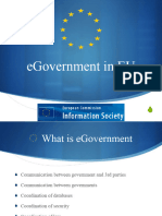 EGovernment in EU