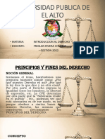 Principios y Fines Del Derecho