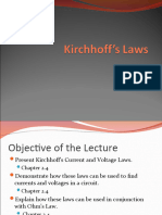 Kirchoff Laws