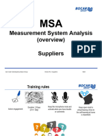 Msa For Suppliers