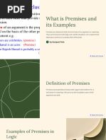 What Is Premises and Its Examples