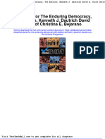 Test Bank For The Enduring Democracy 6th Edition Kenneth J Dautrich David A Yalof Christina e Bejarano