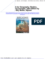 Test Bank For Geography Realms Regions and Concepts 16th Edition by de Blij Muller Nijman