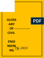 Glosario Ing Civil en Ingles