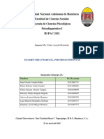 Grupo 2A - Examen #2 de Psicodiagnóstico II - II PARCIAL 2022