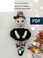 Stepha The Ballerina Wearing The Black Dress Inglés
