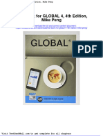 Test Bank For Global 4 4th Edition Mike Peng