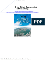 Test Bank For Global Business 3rd Edition Peng