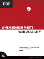 When Search Meets Web Usability