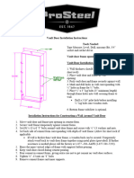 Universal Vault Door Installation Instructions Revf