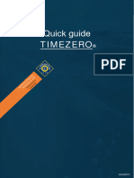 QUICK GUIDE TIMEZERO v2020b