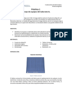 Práctica 1. Manejo de Equipos Del Laboratorio