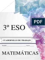 3ESO Cuadernillo Matematicas