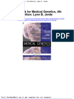 Test Bank For Medical Genetics 4th Edition Lynn B Jorde