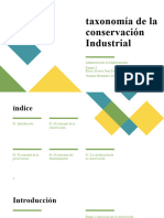 Taxonomía de La Conservación Industrial