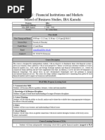 FIM301 - Financial Institutions and Markets