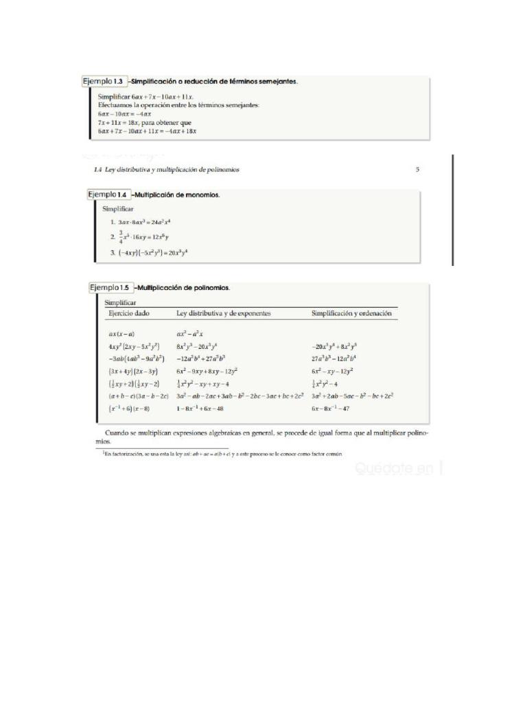 Algreba Expresiones | PDF