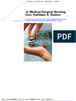 Test Bank For Medical Surgical Nursing 2nd Edition Kathleen S Osborn