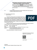 Undangan Rapat Monitoring Dan Evaluasi Sertipikasi BMN Tahun 2023 Dan Persiapan Sertipikasi BMN Tahun 2024