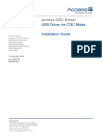 Access CDC Driver Installation
